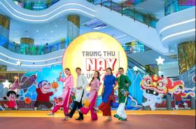 Không gian hút khách dịp trung thu tại Thiso Mall 