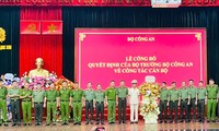  Công bố quyết định của Bộ trưởng Bộ Công an về công tác cán bộ 