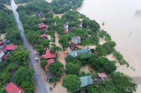 Ban Chỉ huy Phòng chống thiên tai tỉnh Thanh Hoá lệnh báo động 3 lũ trên sông Lèn 