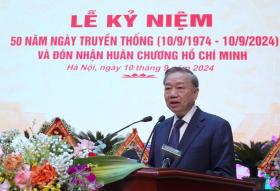  Tổng Bí thư, Chủ tịch nước Tô Lâm trao Huân chương Hồ Chí Minh tặng Tổng cục Kỹ thuật 