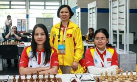 Quang Liêm thí xe để chiếu hết ở Olympiad cờ vua  第4张