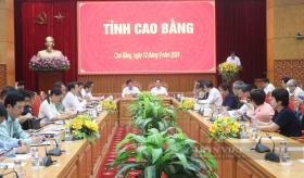 Phó Thủ tướng Bùi Thanh Sơn: Cao Bằng cần xác định các giải pháp để phát triển cửa khẩu thông minh