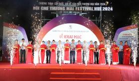 Hội chợ thương mại Festival Huế 2024 có 227 gian hàng trưng bày, giới thiệu sản phẩm 