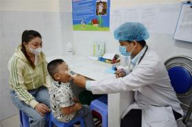 TPHCM: Nhiều trẻ nguy cơ cao được tiêm vaccine sởi trong 2 ngày nghỉ lễ 2/9