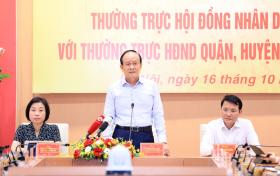 Giao ban Thường trực HĐND các cấp về nâng cao hiệu quả hoạt động chất vấn