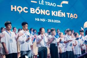  Vinschool trao học bổng kiến tạo cho 30 học sinh xuất sắc vượt khó 