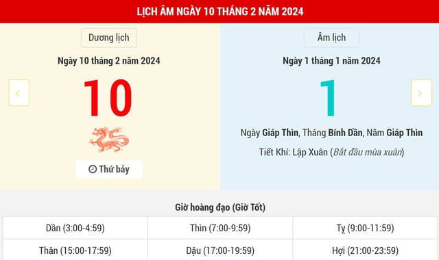  Lịch Âm hôm nay (7-2): Những việc nên làm ngày 28 Tết