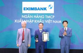  Eximbank nhận giải thưởng thương hiệu mạnh Việt Nam 2024 