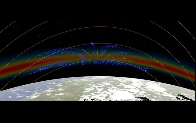  NASA chụp được các ký tự lạ trên bầu trời Trái Đất